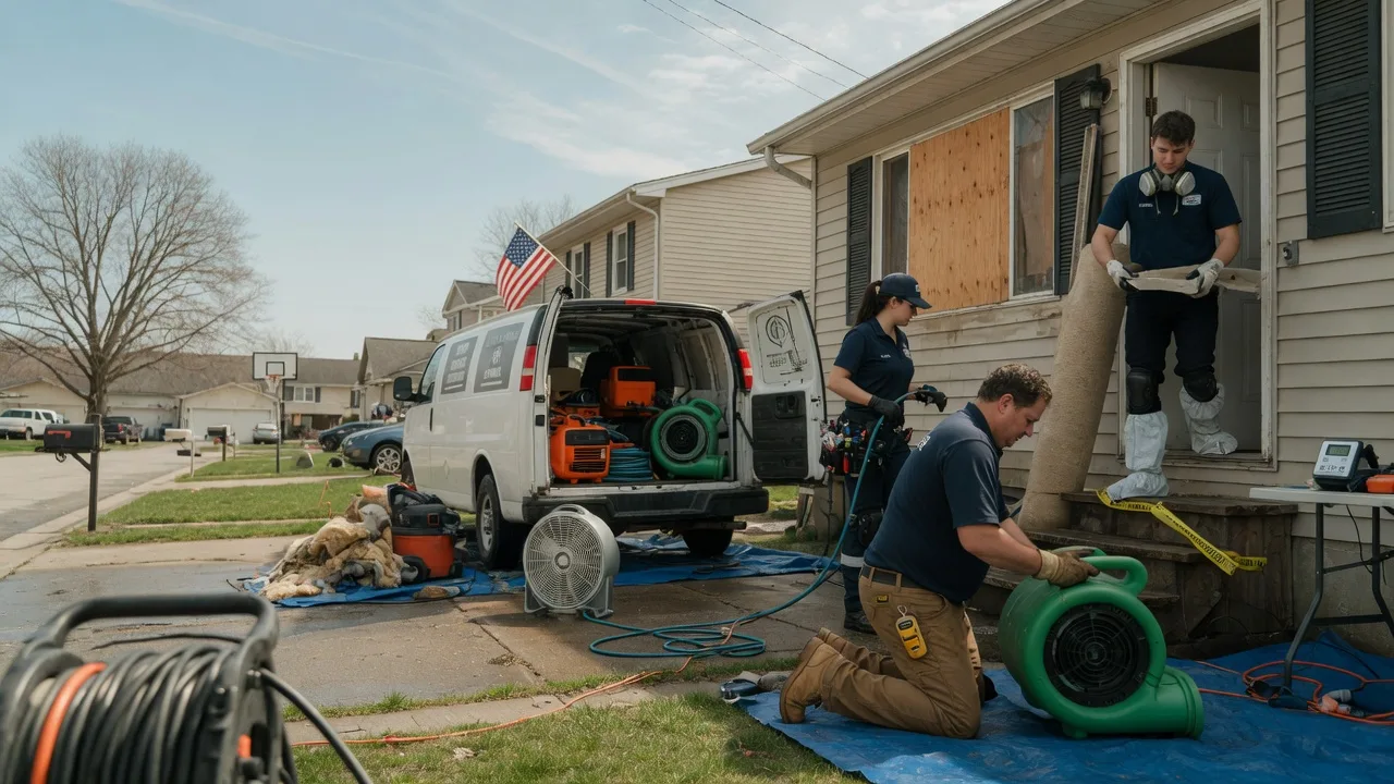 Water Damage Restoration in Agenda, KS near me